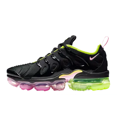 Air vapormax plus black shop pink rise volt (w)