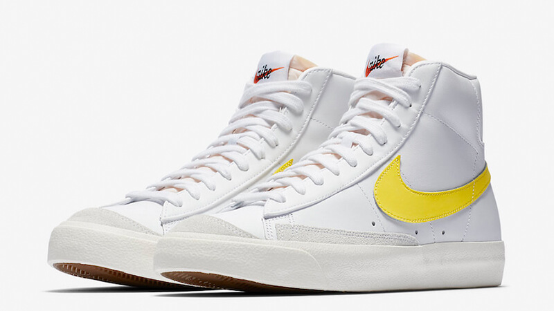 Nike Blazer Mid 77 Vintage White Yellow 