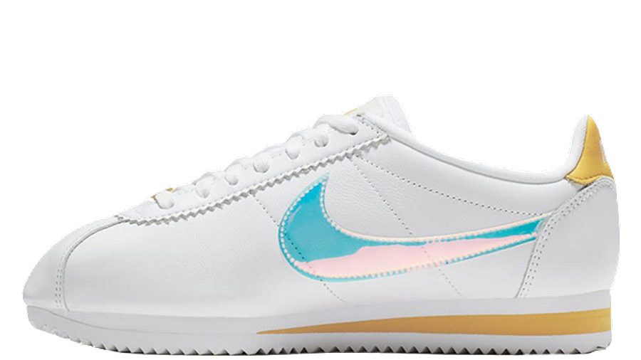 nike cortez gold