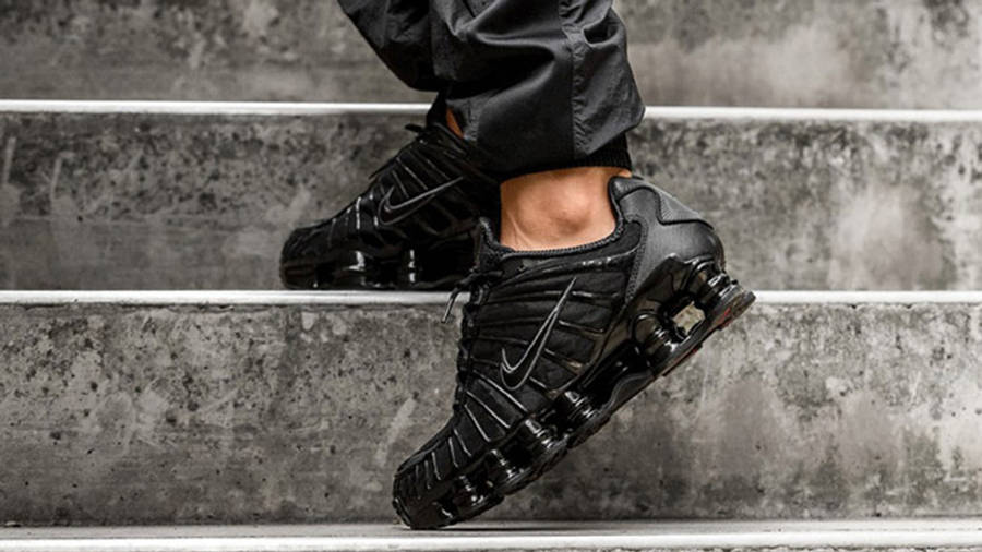 nike shox tl black