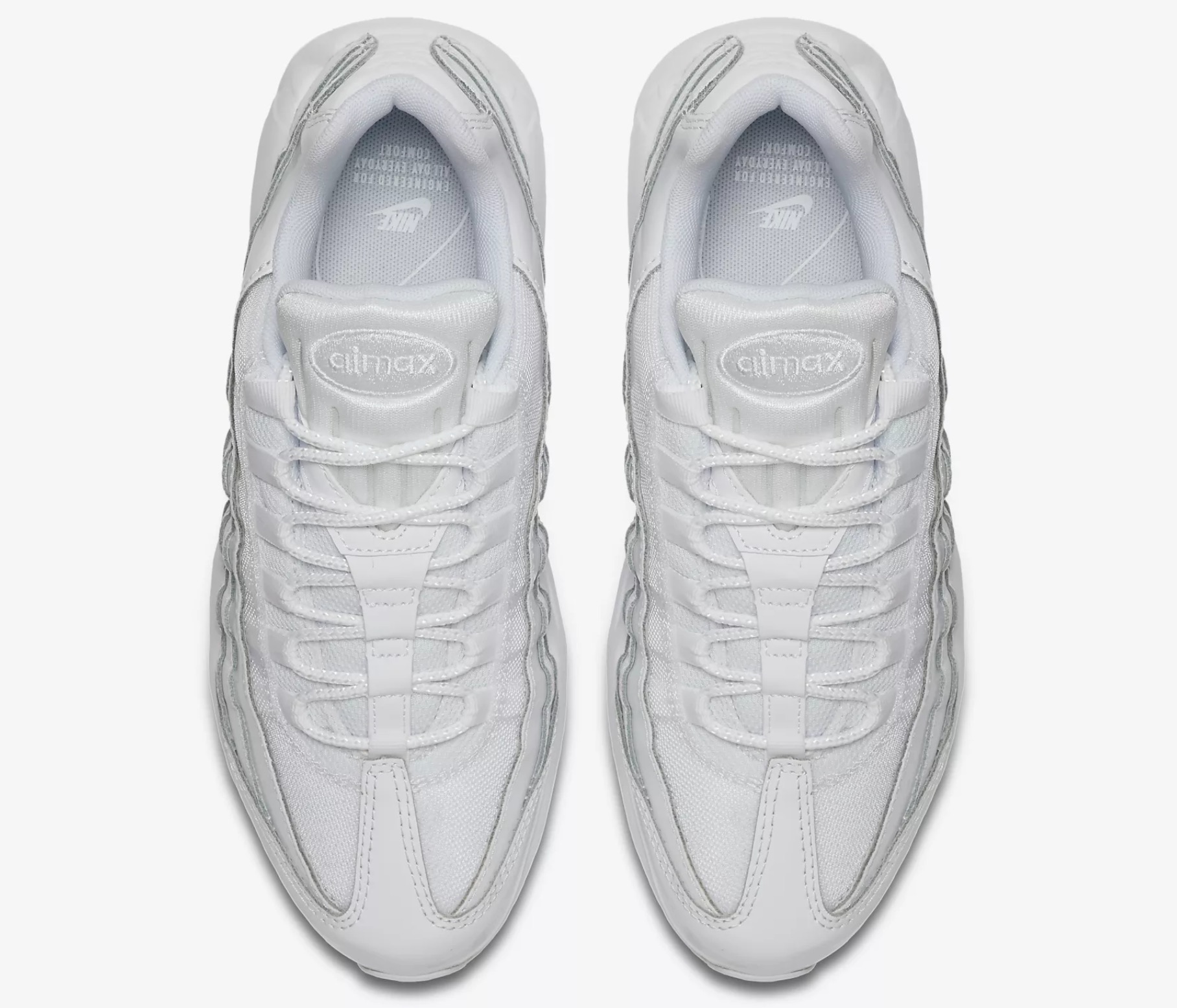 Nike's Air Max 95 Gets Coated In White 5