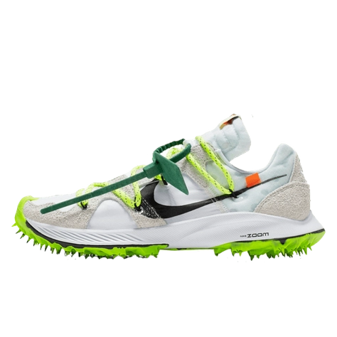 Off-White x green Nike Zoom Terra Kiger 5 White CD8179-100