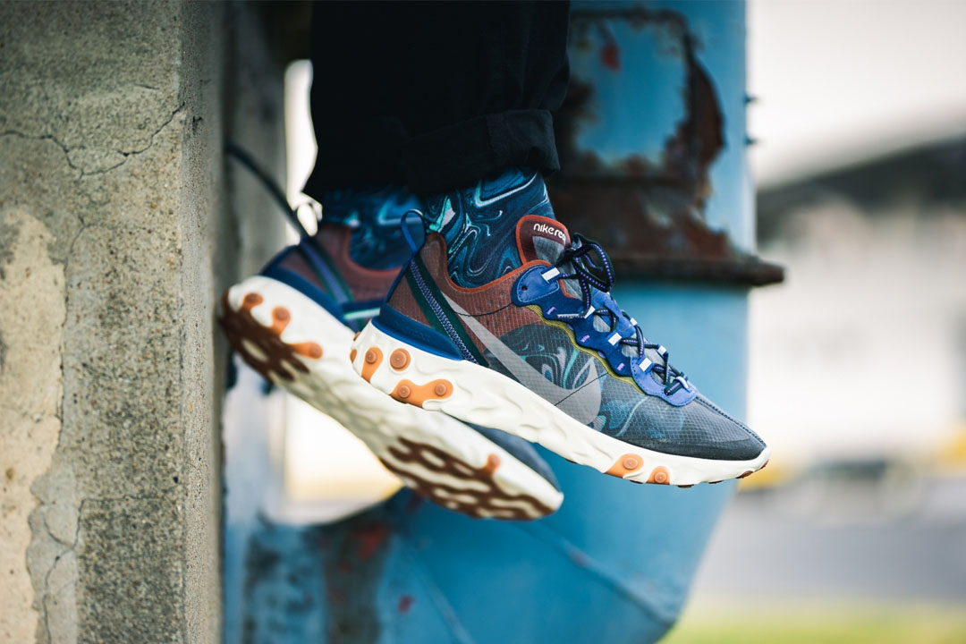 Element on sale nike react