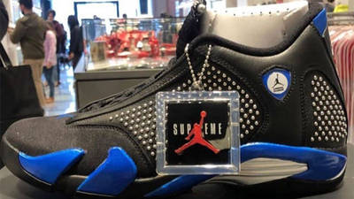Supreme x Air Jordan 14 Royal Blue