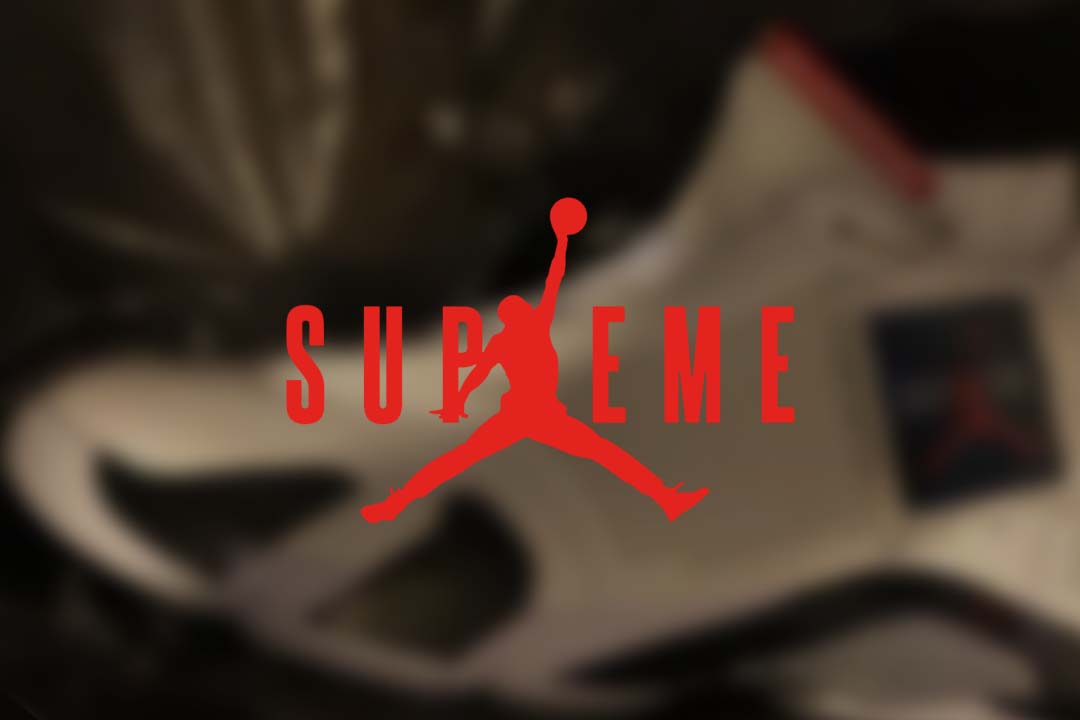 Reworking the last shoe Michael Jordan wore as part of the Bulls, the Supreme x Air Jordan 14 features an off-white tumbled leather upper with striking red accents surrounding the collar and stealthy black hits gracing the midsole. The lateral and medial side panels are made up of hundreds of little metal studs, this is complemented by a dash of silver on the midsole, completing the look.  Marking the second Supreme x Jumpman shoe since the three-paco of Air Jordan 5s back in 2015, pretty much nothing else is known about the Supreme x Air Jordan 14, so be sure to keep it locked at The Sole Supplier for more news as it develops! Will you be adding a pair to your collection? Let us know, and while you’re here, take a look at the full Nike sneaker range!