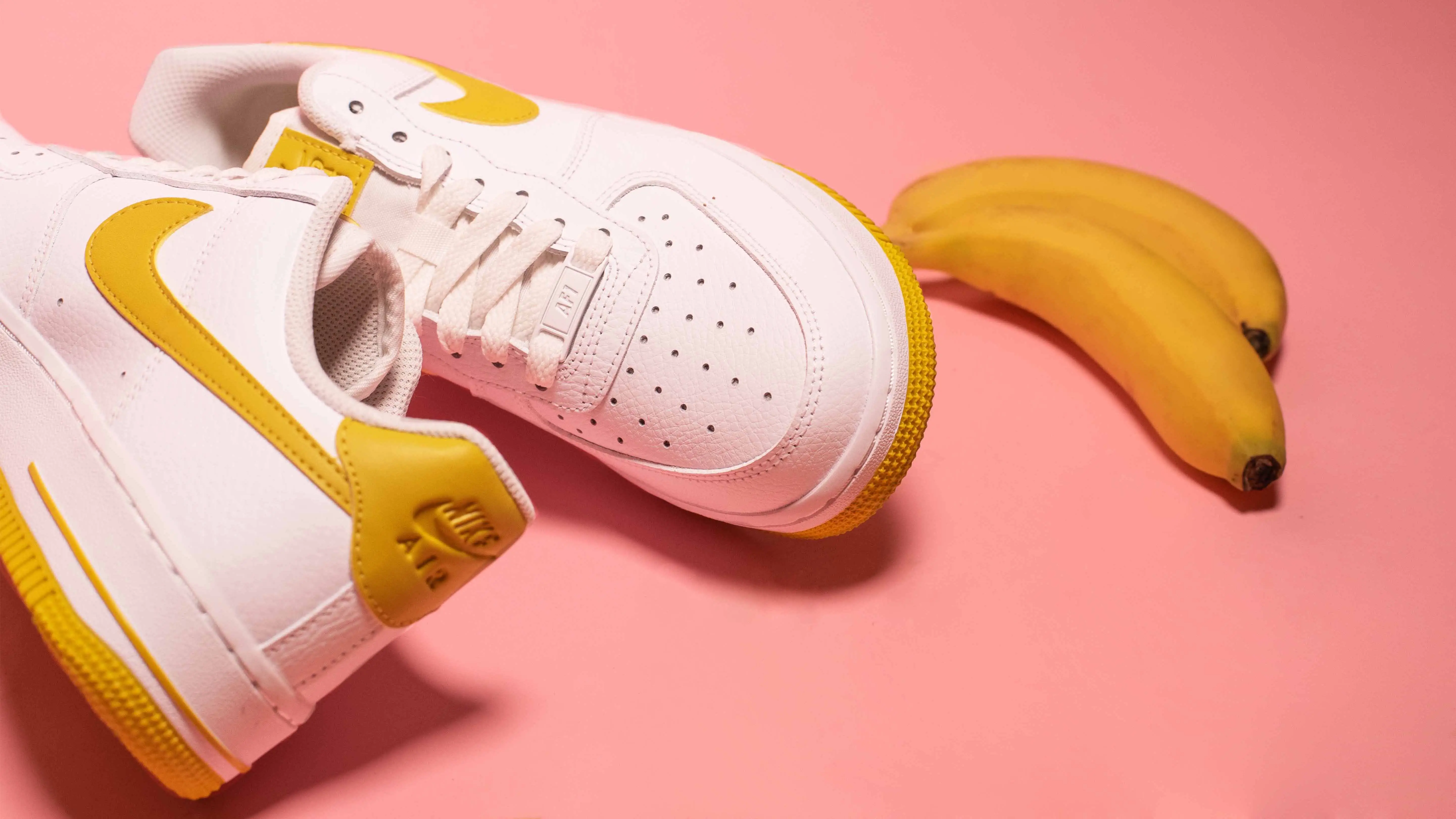 All yellow air force ones best sale