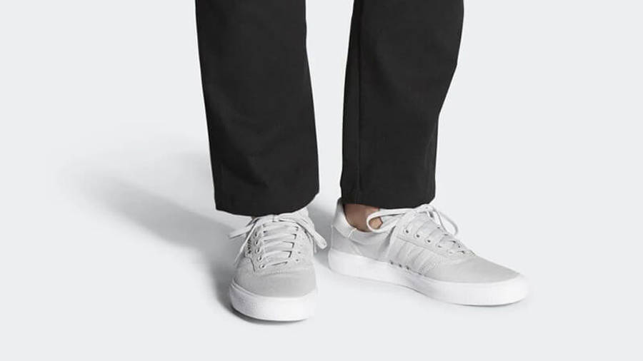 adidas 3mc white on feet