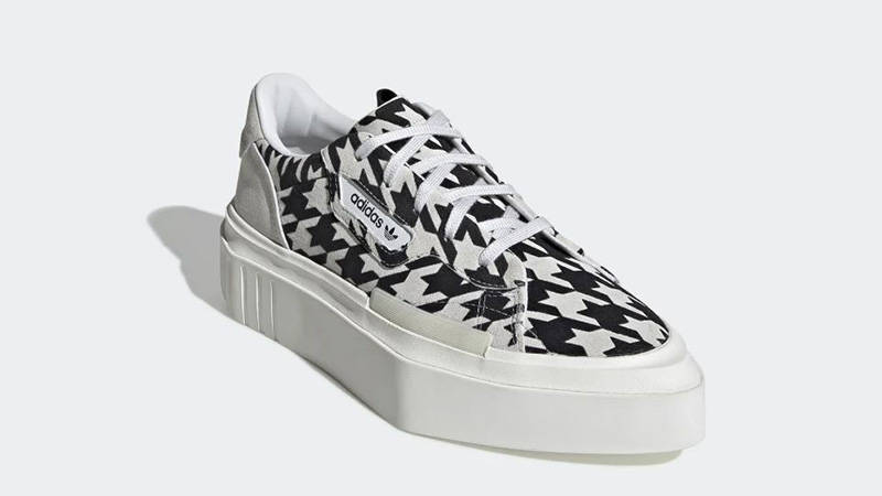 adidas Hypersleek Black White Houndstooth