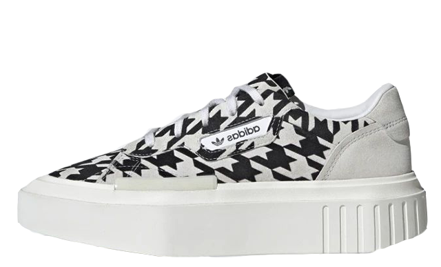 adidas Hypersleek Black White Houndstooth