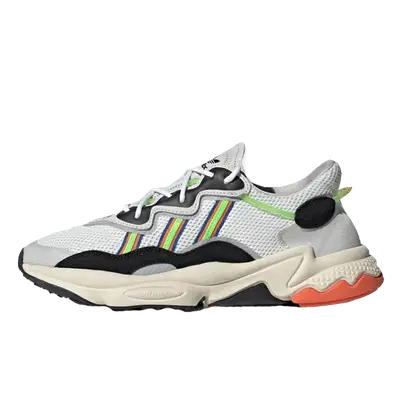 ozweego white solar green