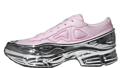 pink and silver raf simons adidas
