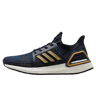 Ultra boost hot sale navy gold