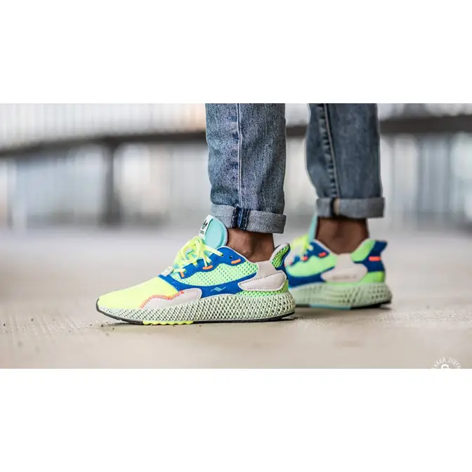 adidas ZX 4000 4D The Boost Lab On Feet Side