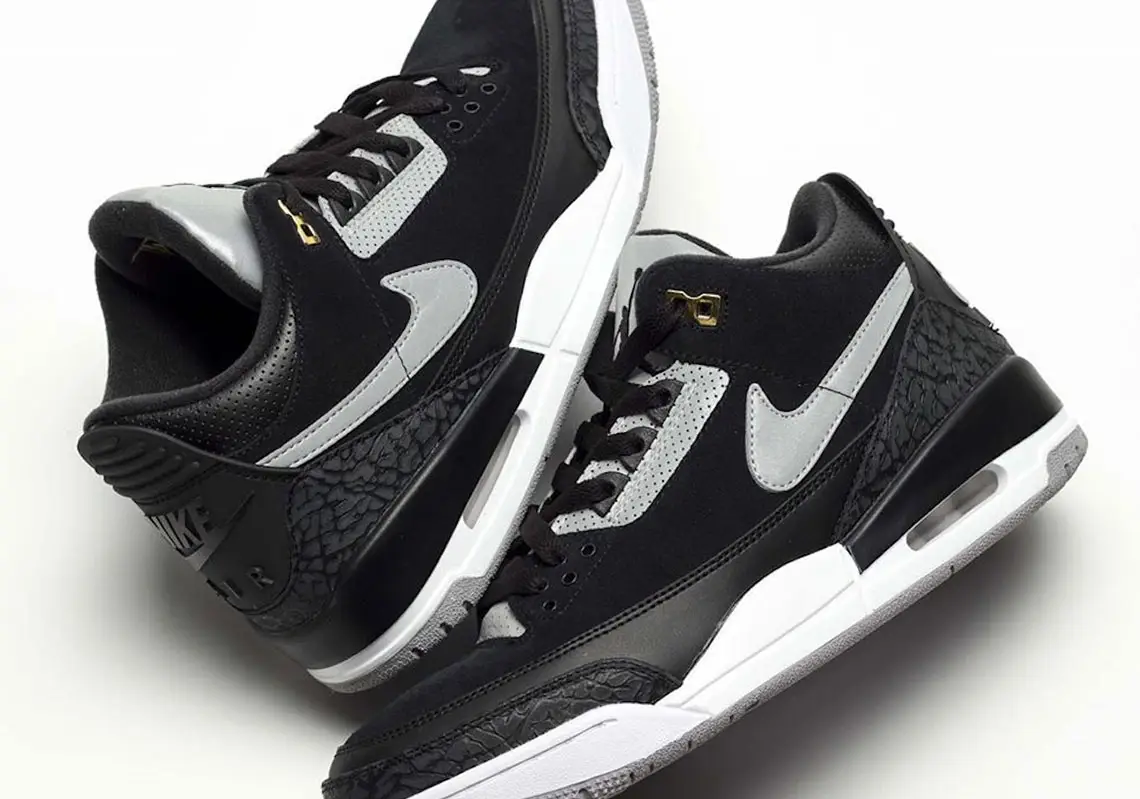 First Look At The Air Jordan 3 Tinker Black Cement The Sole Supplier