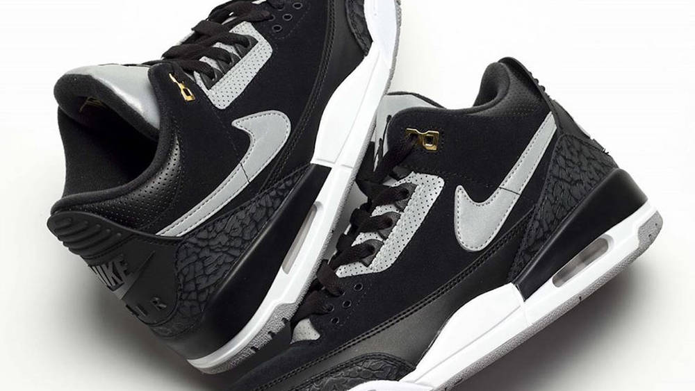 First Look At The Air Jordan 3 Tinker 'Black Cement' First Look At The Air Jordan 3 Tinker ‘Black Cement’