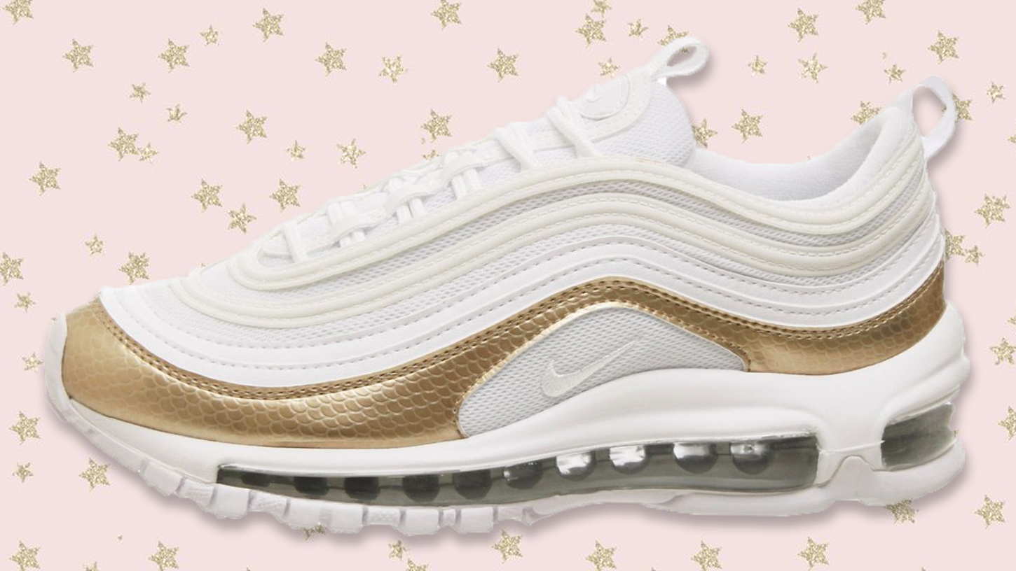 Nike Air Max 97 GS White Blush Gold