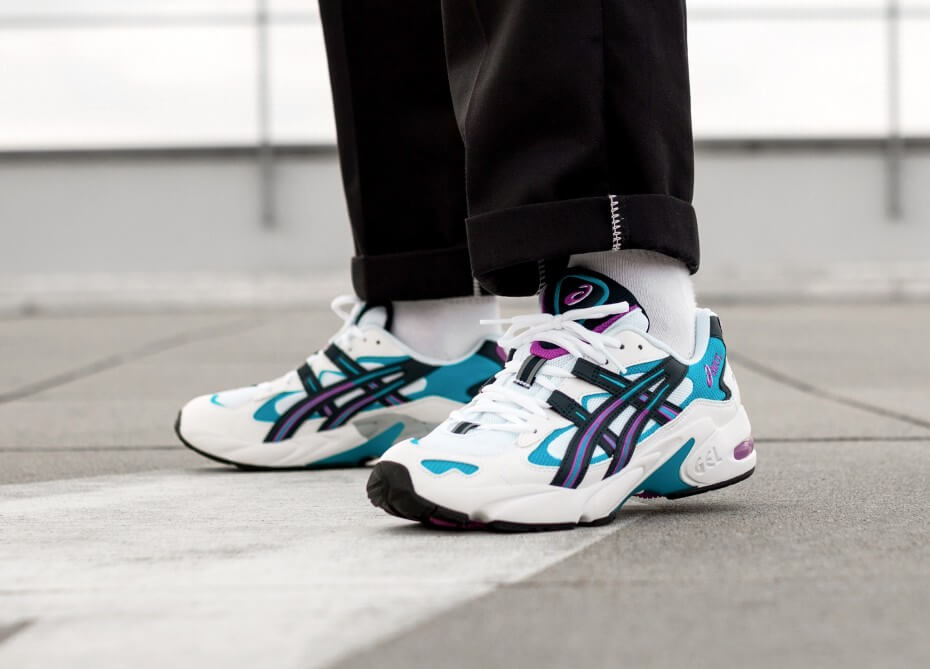 asics gel bnd on feet