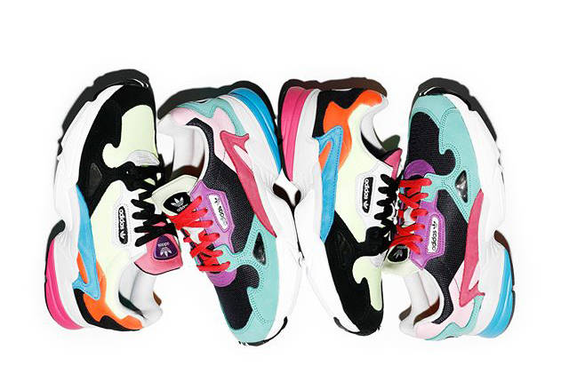 adidas falcon multicoloured