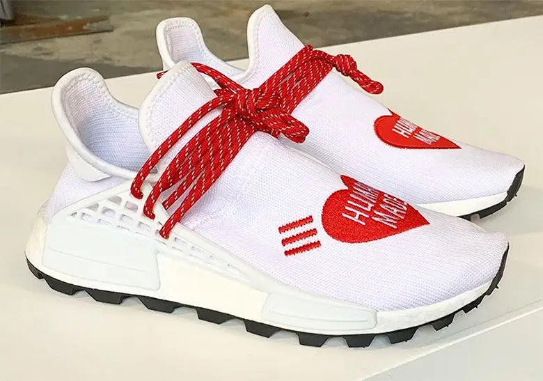 A Closer Look At The Human Made x Pharrell x adidas NMD Hu The