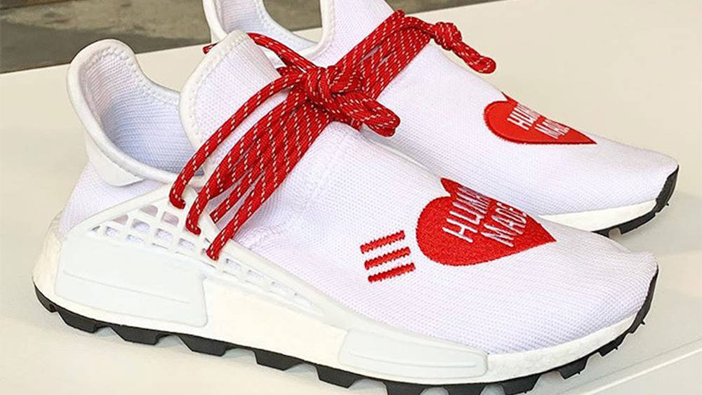 A Closer Look At The Human Made x Pharrell x adidas NMD Hu