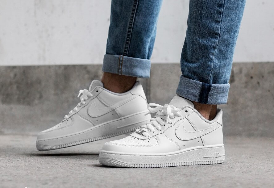 new all white nikes