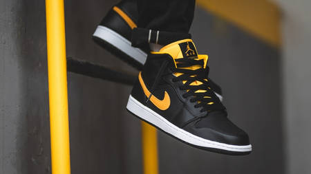 Foot Locker Just Launched The Jordan 1 Mid SE Black Gold Foot Locker Just Launched The Jordan 1 Mid SE Black Gold