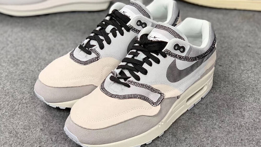 Nike Switch It Up With The Air Max 1 'Inside Out' nike-air-max-1-inside-out-white-black-grey-7