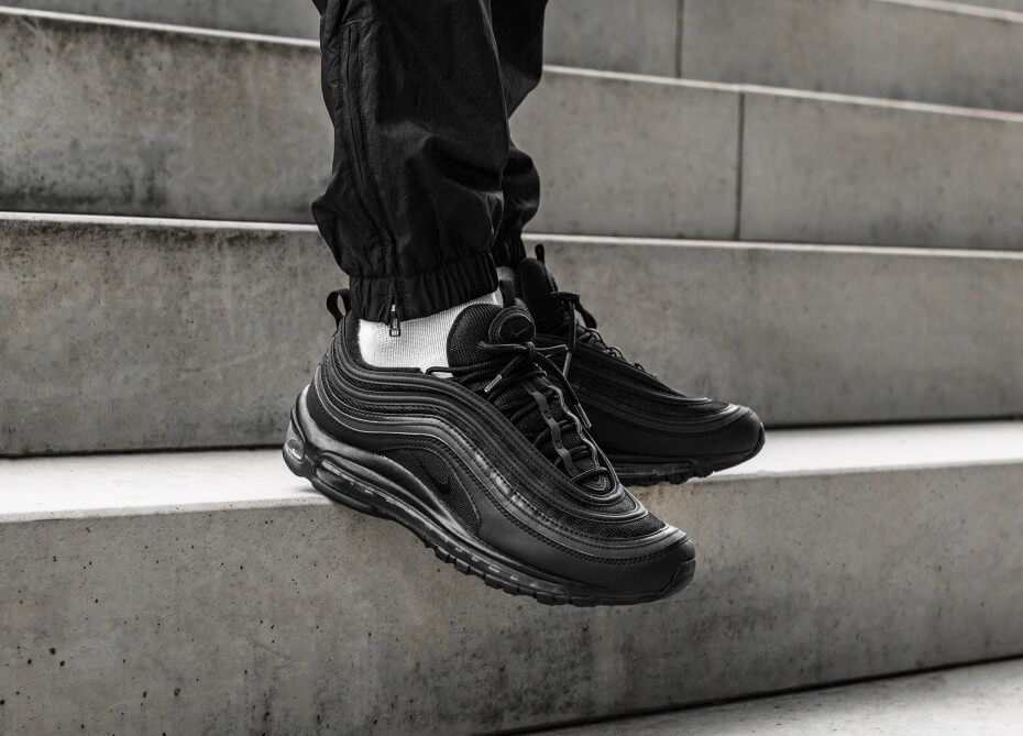 air max 97 black white