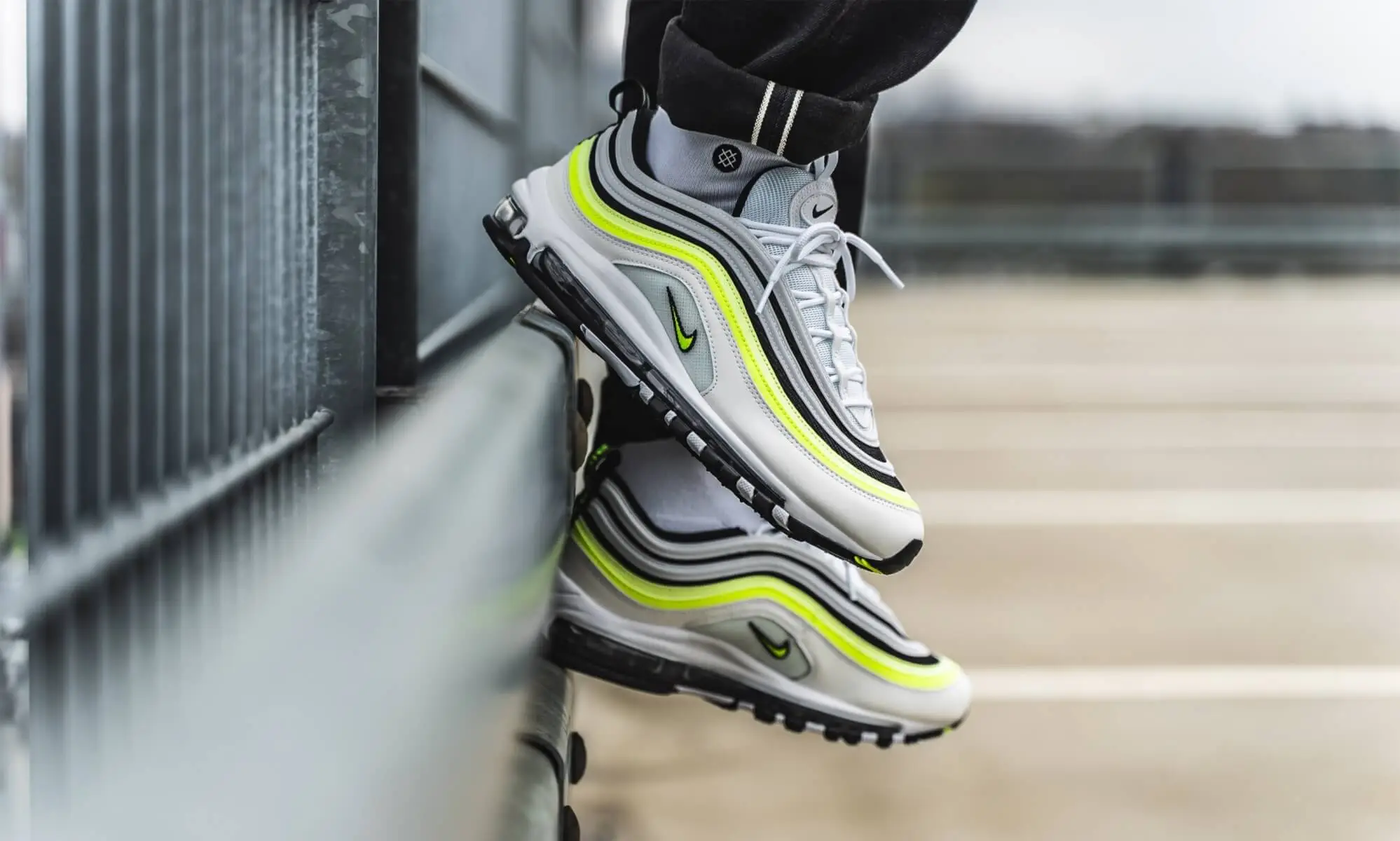 Nike air max 97 - women's volt/volt peace pack best sale