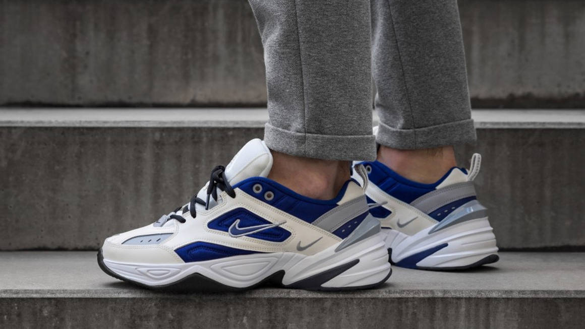 nike m2k tekno deep royal blue