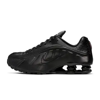 Nike Shox R4 Black Orange Womens | Where To Buy | AR3565-004 | The