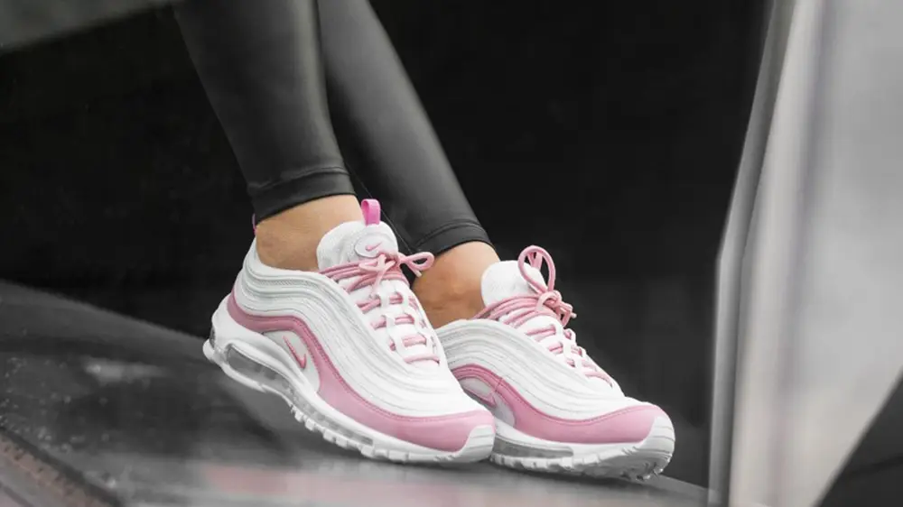 Air max 97 pale pink on feet hotsell