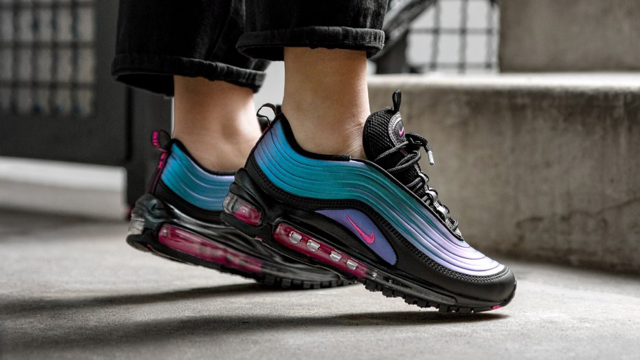 nike air max 97 black footasylum