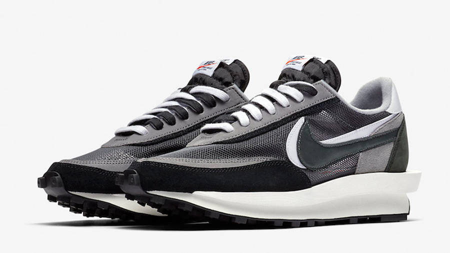 sacai x nike ldv waffle hybrid black white