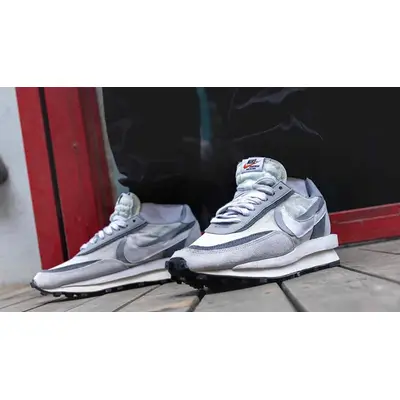 Sacai nike ldv waffle on sale grey