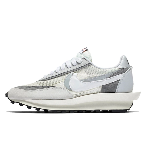 sacai x Nike low LDWaffle White Grey BV0073-100