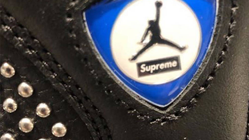 The Supreme x Air Jordan 14 Surfaces In A 'Royal Blue' Colourway The Supreme x Air Jordan 14 Surfaces In A ‘Royal Blue’ Colourway