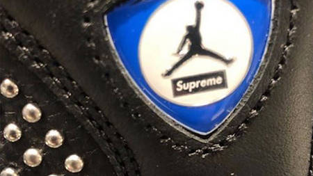 The Supreme x Air Jordan 14 Surfaces In A 'Royal Blue' Colourway The Supreme x Air Jordan 14 Surfaces In A 'Royal Blue' Colourway