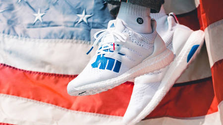 Patriotic Vibes Feature On The UNDEFEATED x adidas Ultra Boost 'Stars And Stripes' Patriotic Vibes Feature On The UNDEFEATED x adidas Ultra Boost 'Stars And Stripes'