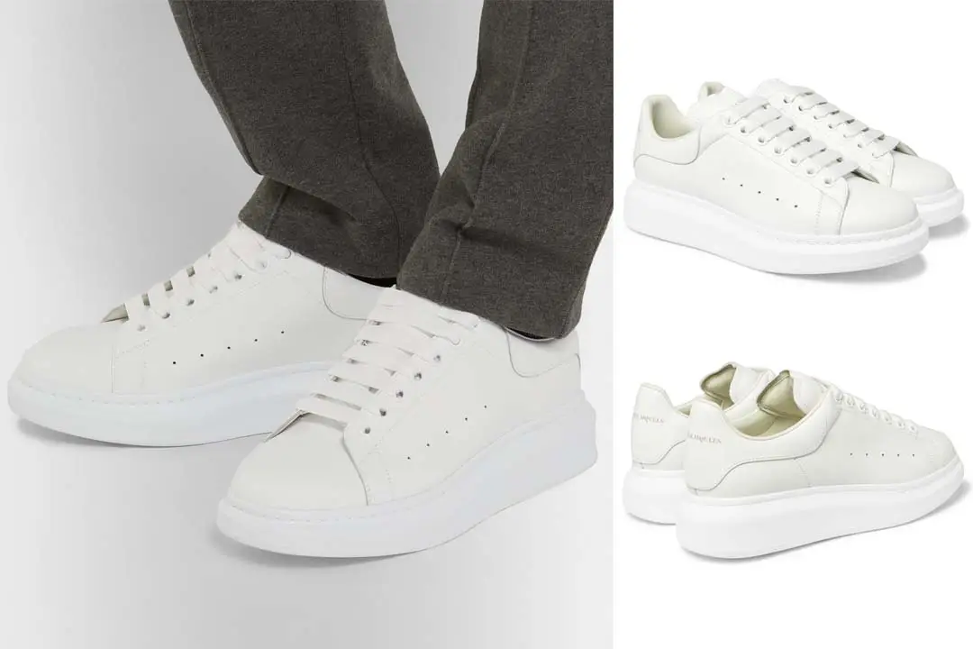 Alexander mcqueen sneakers heel height online