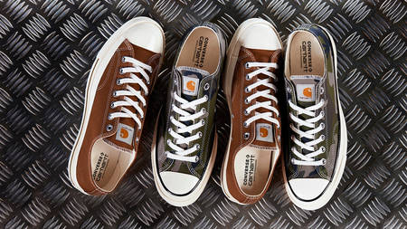 Carhartt WIP And Converse Deploy A Duo Of Military Inspired Chuck 70s Carhartt WIP And Converse Deploy A Duo Of Military Inspired Chuck 70s