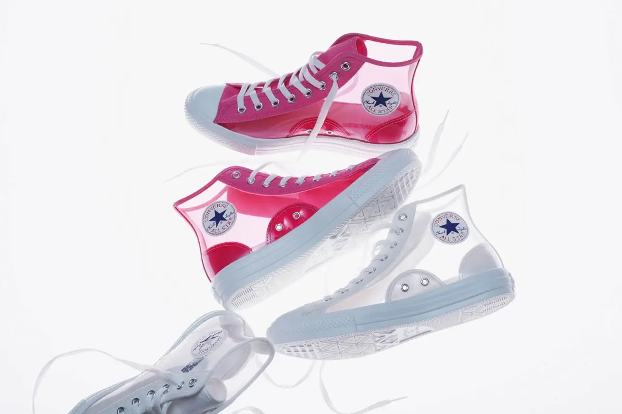 Converse translucent shops sole