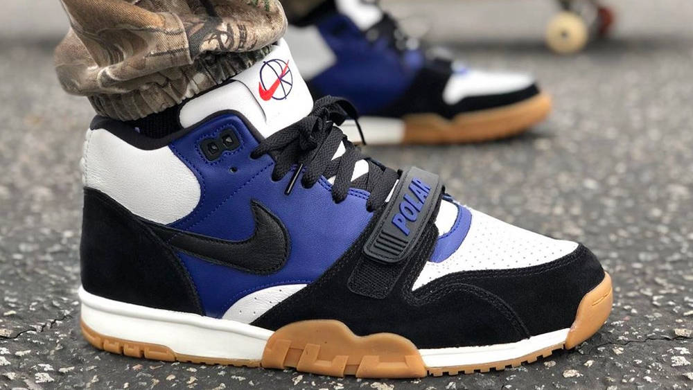 First Look At The Polar Skate Co. x Nike SB Air Trainer 1