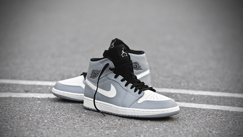 Jordan 1 Mid Grey