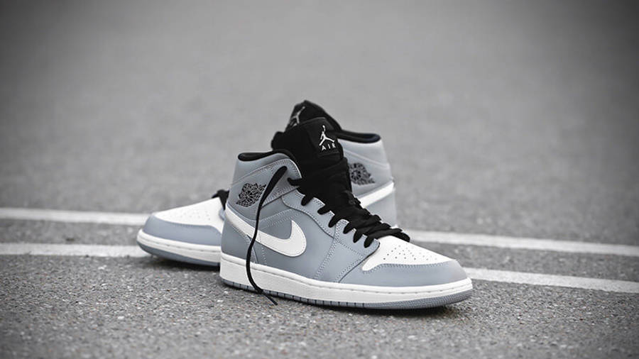 Jordan 1 Mid Grey | Where To Buy | 554724-046 | The Sole Supplier