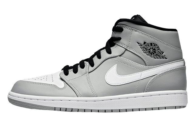 Jordan 1 Mid Grey - Where To Buy - 554724-046 | The Sole Supplier