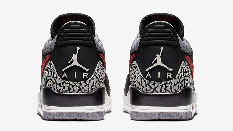 Jordan Legacy 312 Low Black Red