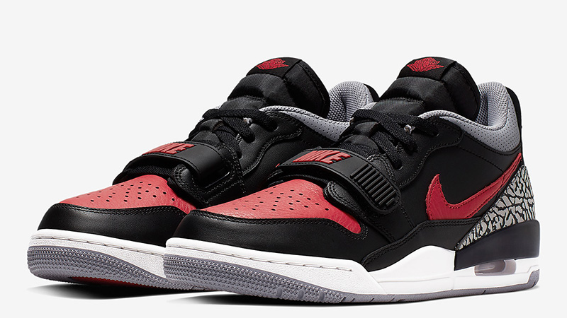Jordan Legacy 312 Low Black Red Where To Buy CD7069-006