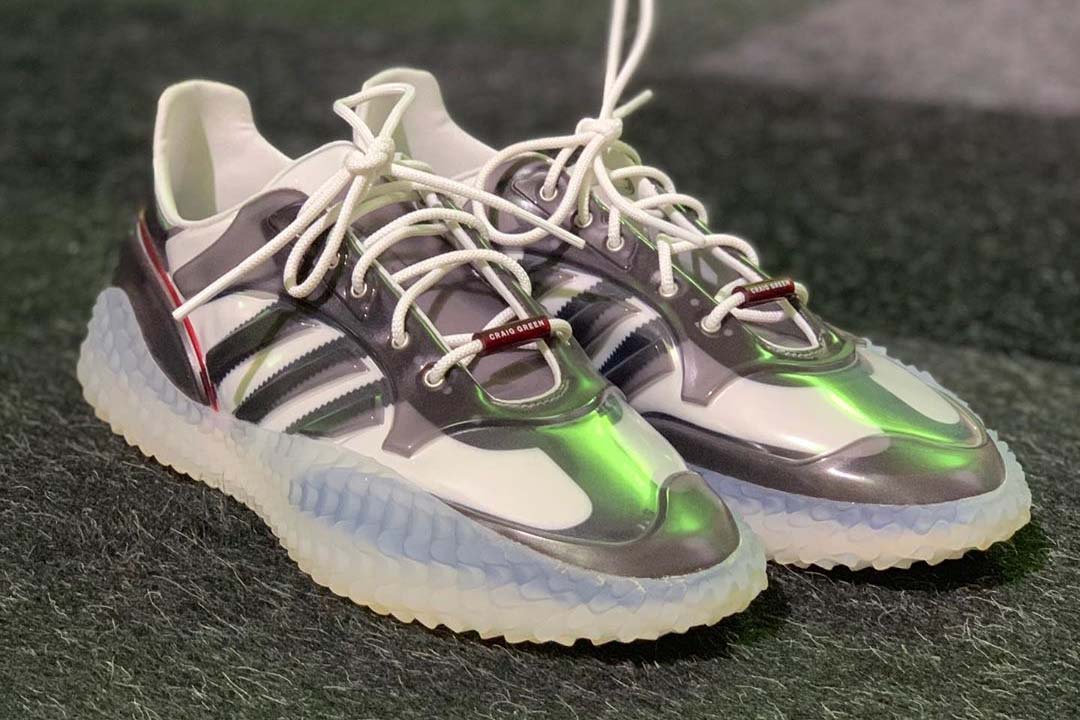 adidas with green sole