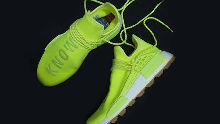 Hi-Vis Vibes Arrive On The Pharrell x adidas NMD Hu ‘Know Soul’